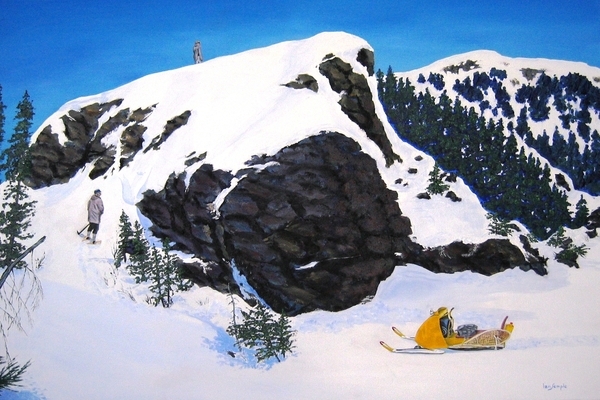 Northern Canada Mineral Exploration Using Early Model Skidoo
