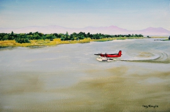 Fraser River Take-off, Vancouver Airport, Vancouver, British Columbia