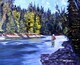 "Fishing A River in Gaspe, Quebec