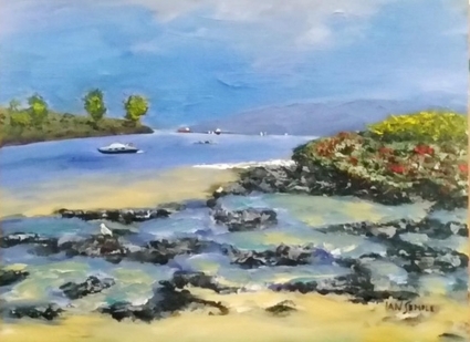 English Bay Stormy Waters, Vancouver, BC_A Second Coat