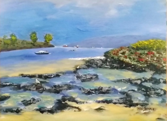 English Bay Stormy Waters, Vancouver, BC_A Second Coat